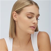 Einzelner Ohrring Brosway Dame FANCY MISTER BLACK in Silber Zirconia FMB85 - FMB85